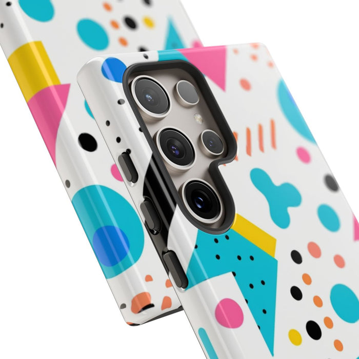 Kleurrijk Memphis Stijl Geometrisch Patroon