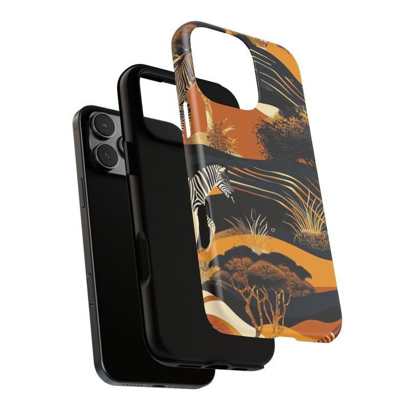 Abstract Afrikaans Savanne Zebra Patroon