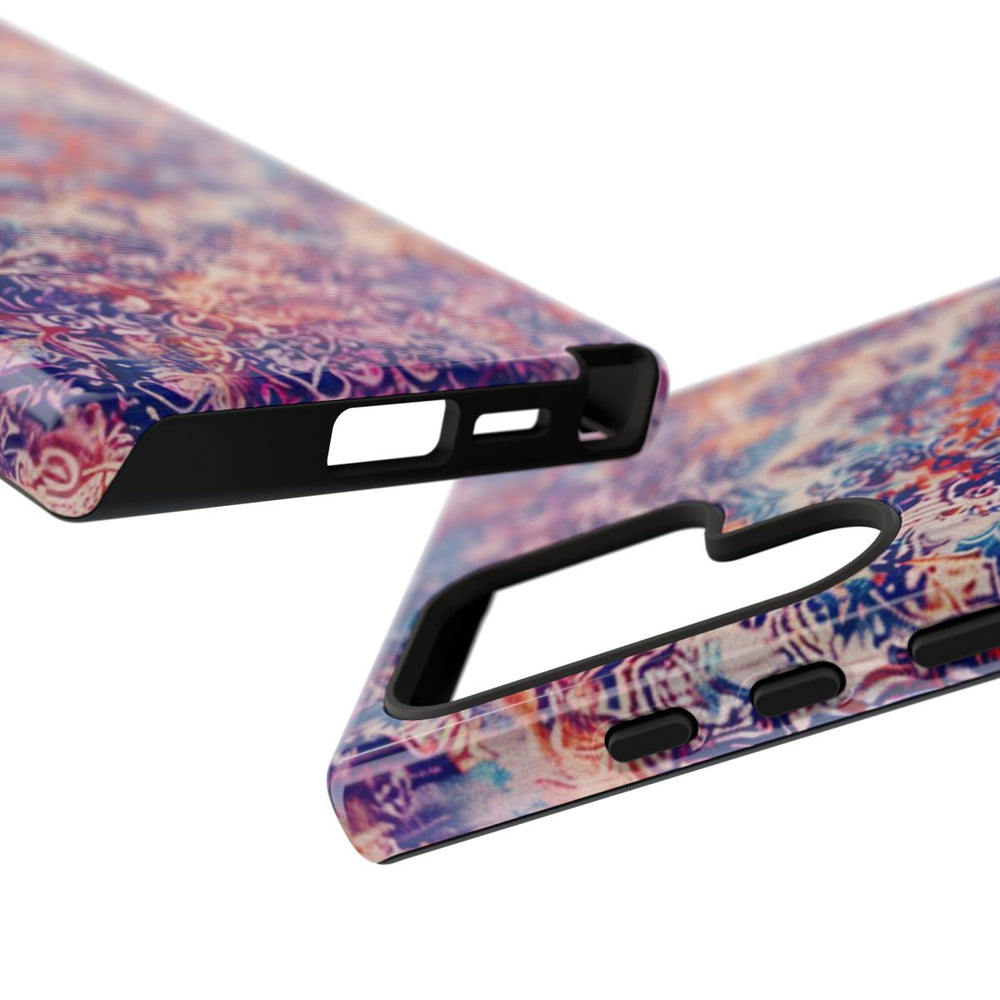 Gedetailleerd Psychedelisch Oosters Tapijtpatroon