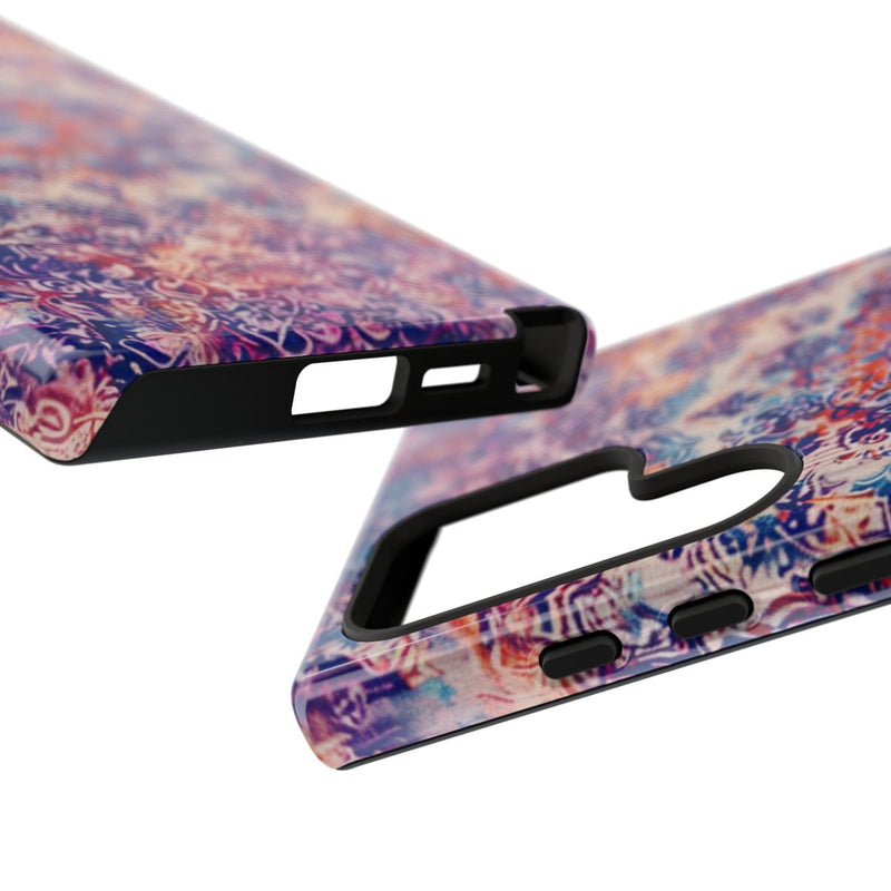 Gedetailleerd Psychedelisch Oosters Tapijtpatroon