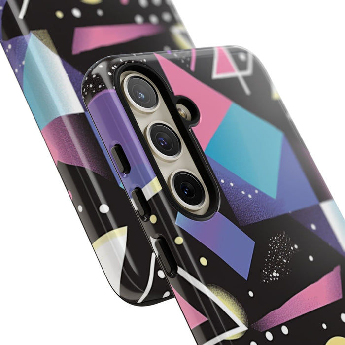 Geometrisch Vaporwave Abstract Patroon