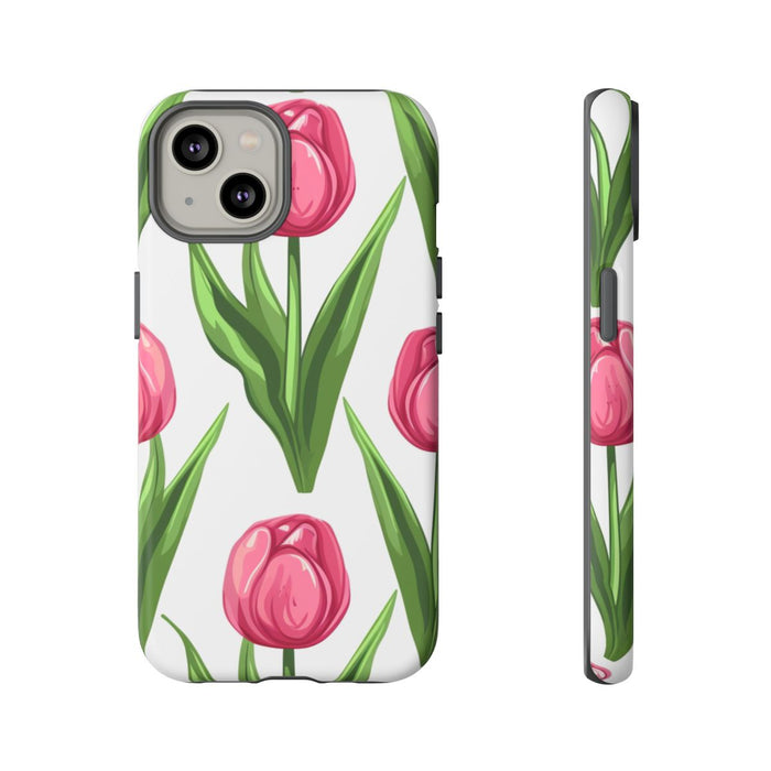 Roze Tulp Bloemenpatroon