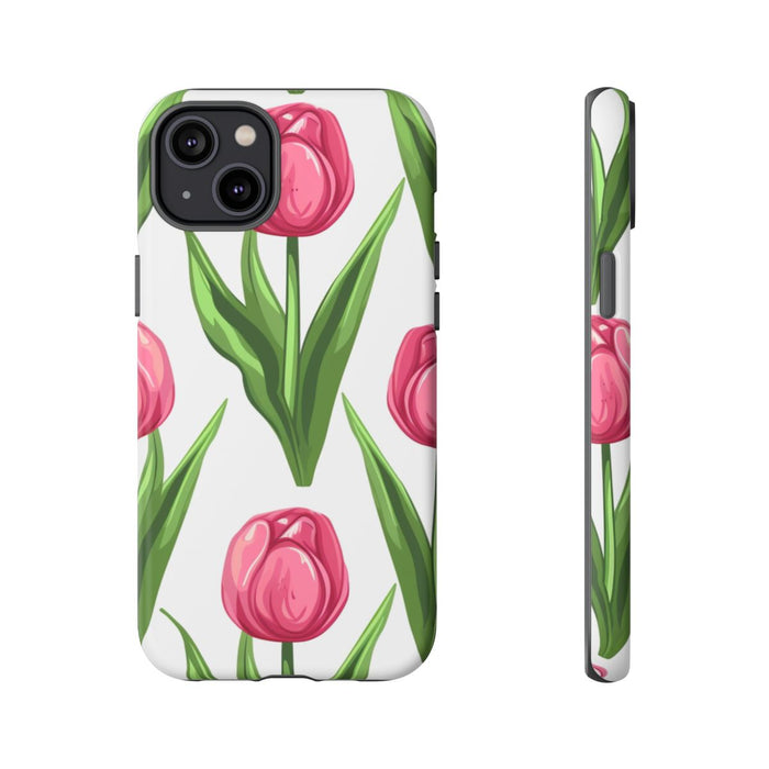 Roze Tulp Bloemenpatroon