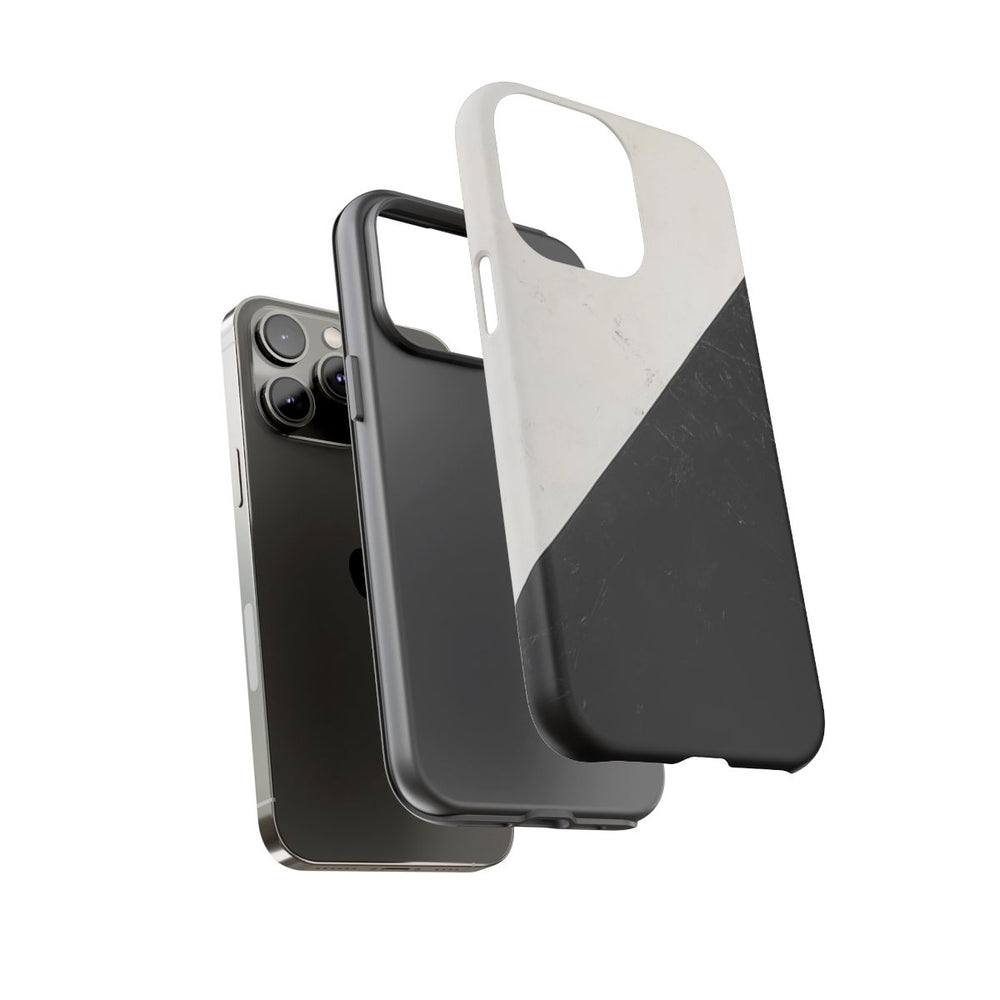 Zwart-Wit Driehoekenvlag Ontwerp