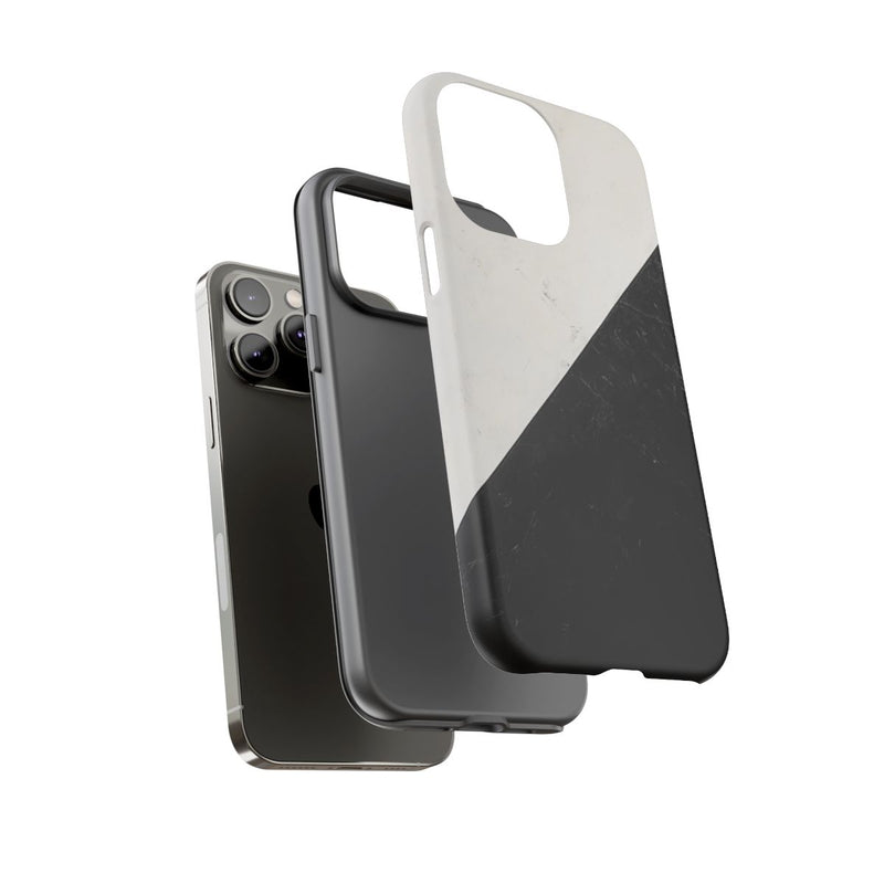 Zwart-Wit Driehoekenvlag Ontwerp