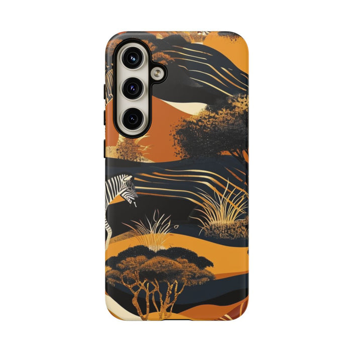 Abstract Afrikaans Savanne Zebra Patroon