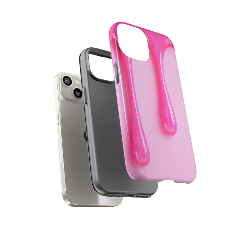 Glanzend Roze Druipend Vloeistofontwerp