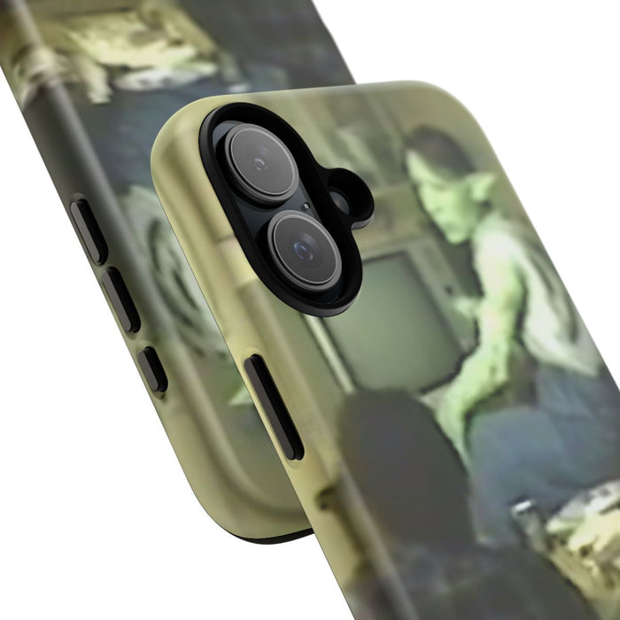 Sfeervolle Vintage Kamer met Elfachtig Personage