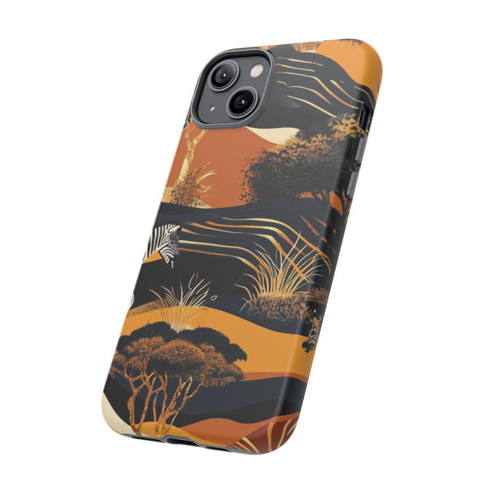 Abstract Afrikaans Savanne Zebra Patroon