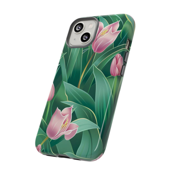 Roze Tulp Bloemenpatroon