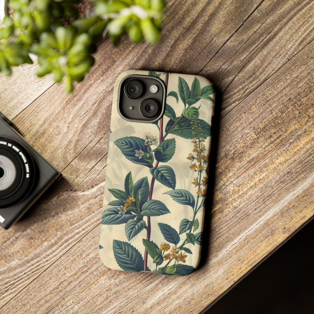 Vintage Botanisch Kruidenpatroon