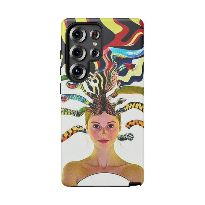 Kleurrijke Medusa met Gevlekte Slangen