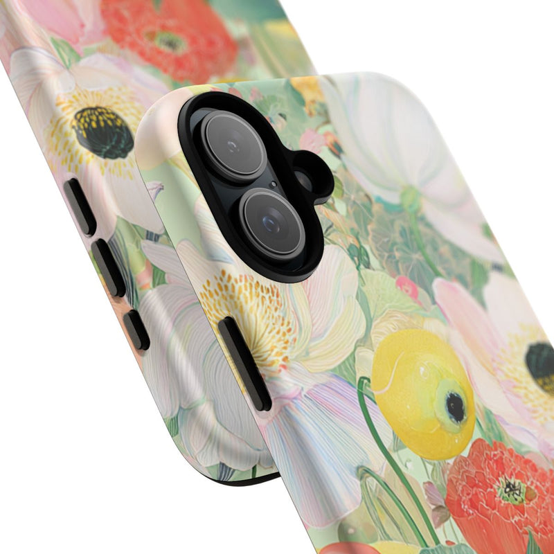 Lichte Pastelbloemen met Vogels