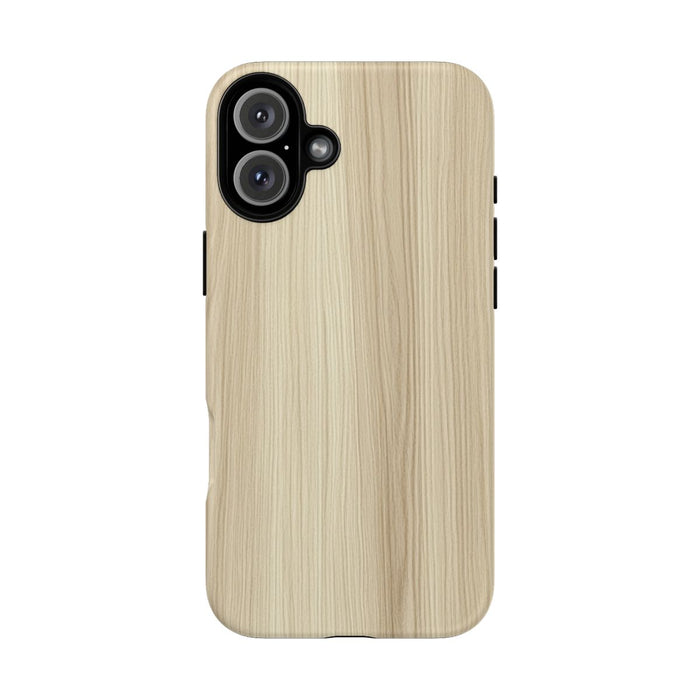 Minimalistisch Bleek Crèmekleurig Houtpatroon