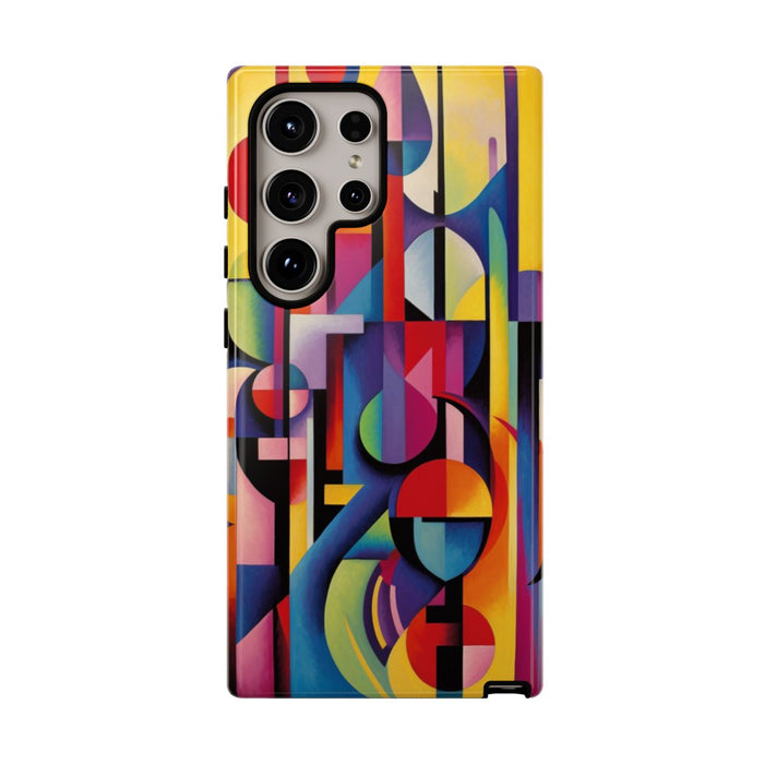 Abstracte Geometrische Vormen met Heldere Kleuren