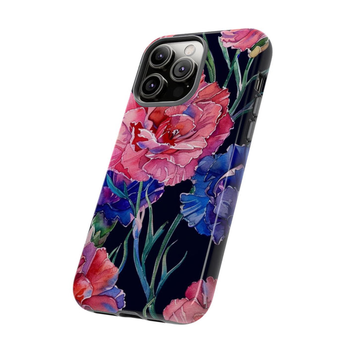 Aquarel Anjers Bloemenpatroon