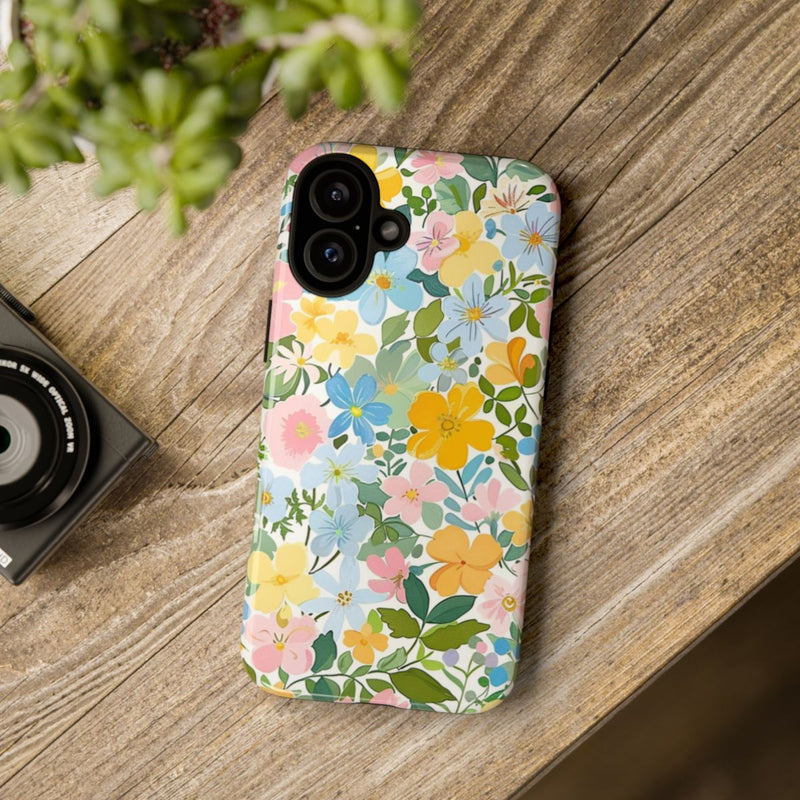 Vrolijk Pastel Bloemenpatroon