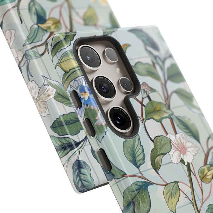 Vintage Bloemenpatroon met Vlinders