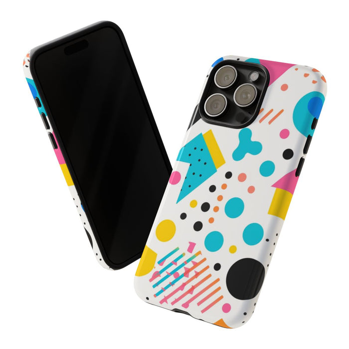 Kleurrijk Memphis Stijl Geometrisch Patroon