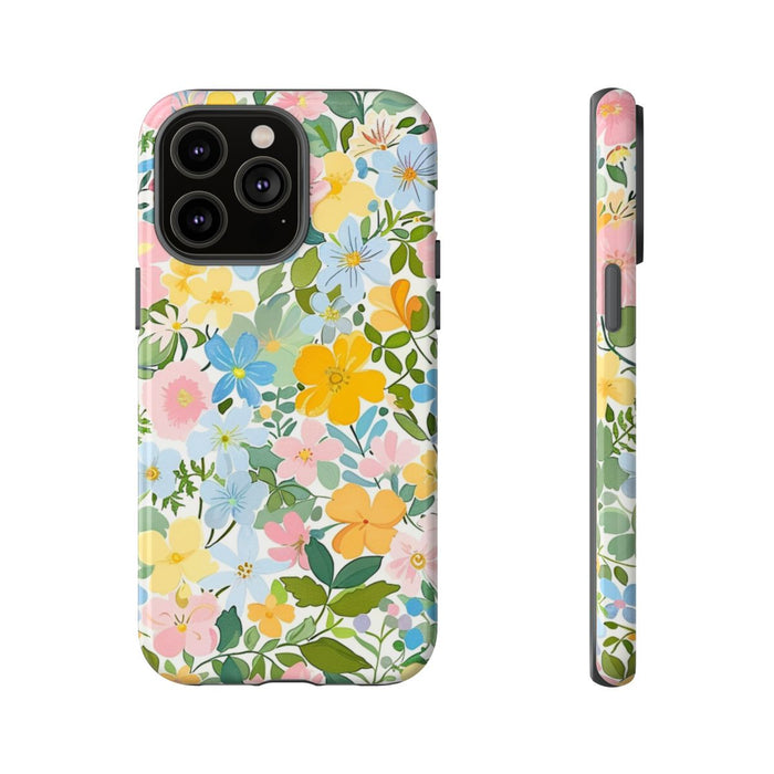 Vrolijk Pastel Bloemenpatroon
