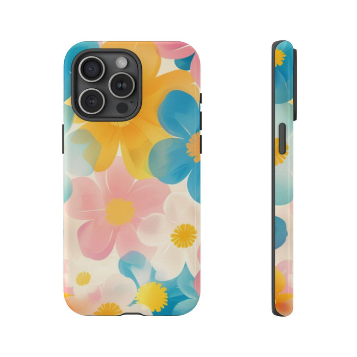 Vrolijk Pastel Bloemenpatroon
