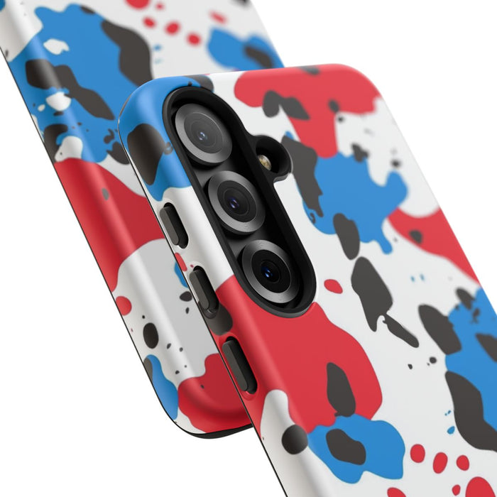 Rood-Blauw Vlekkenpatroon