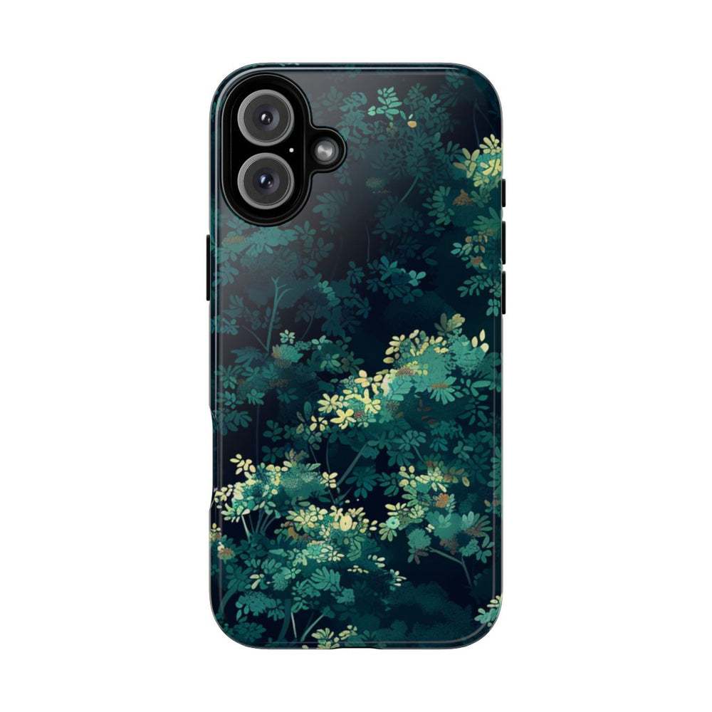 Donkergroen Bladerpatroon