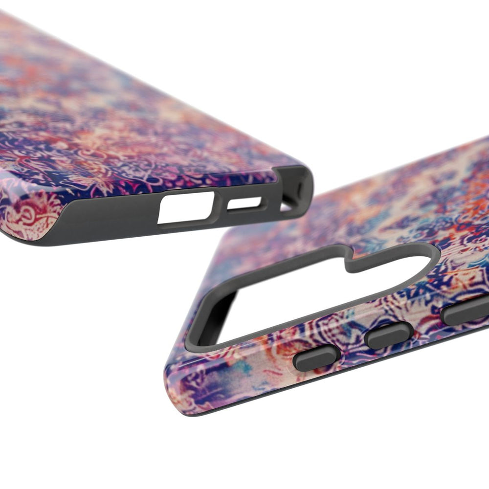 Gedetailleerd Psychedelisch Oosters Tapijtpatroon