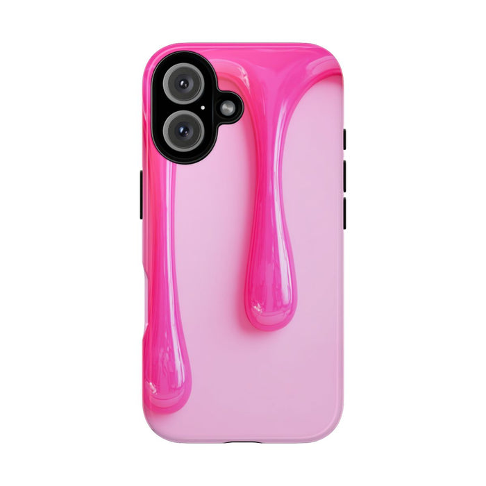 Glanzend Roze Druipend Vloeistofontwerp