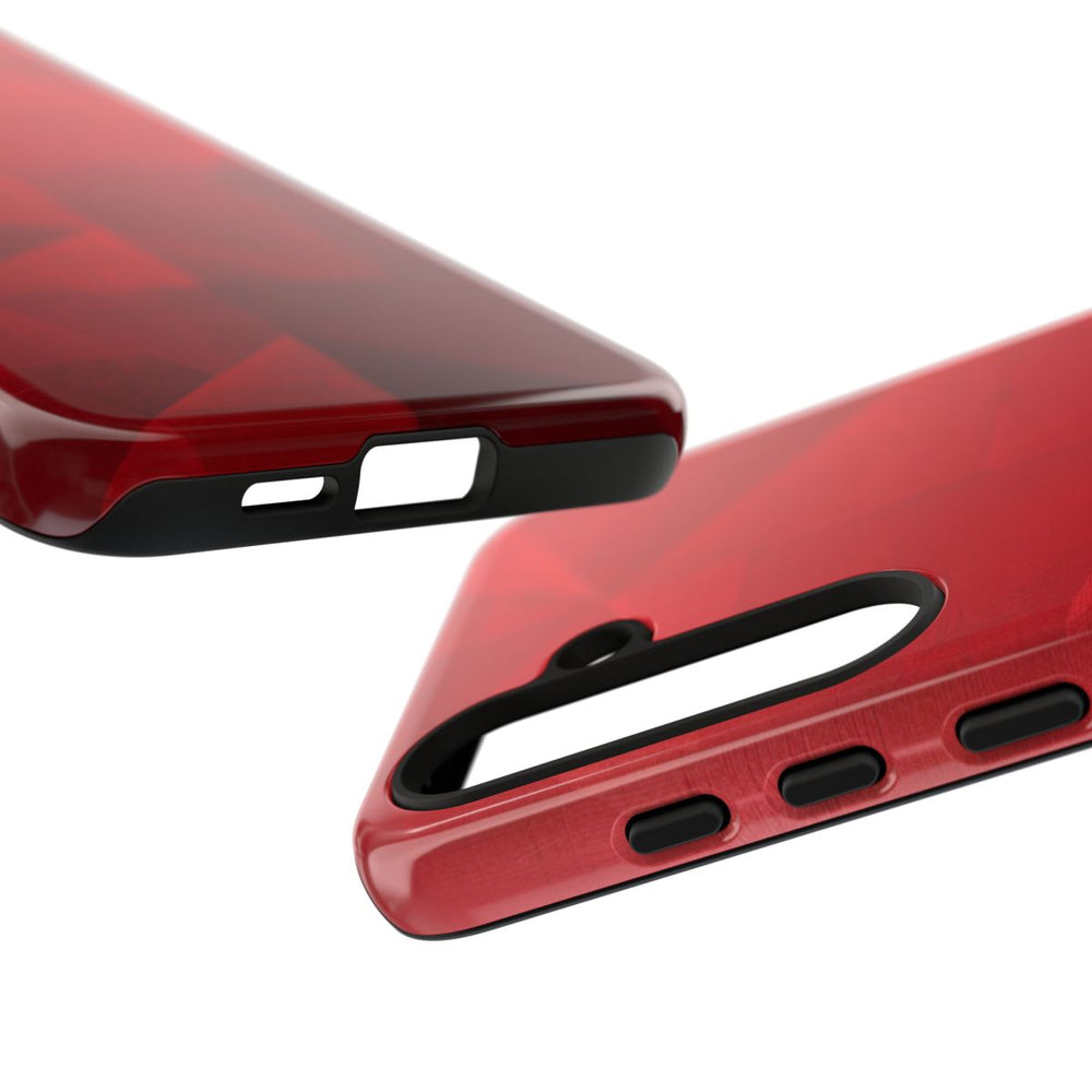 Rood Geometrisch Abstract Ontwerp
