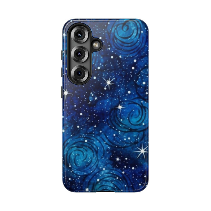 Blauw Sterrenstelsel Patroon