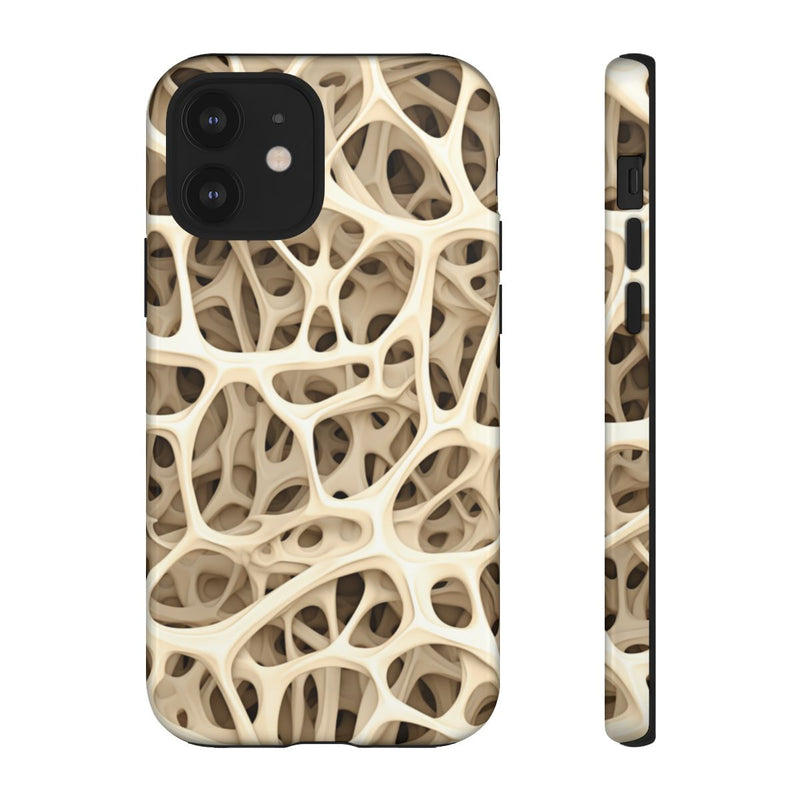 Botstructuurtextuur met Glanzend Patroon