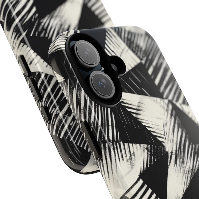 Zwart-Wit Geometrisch Patroon