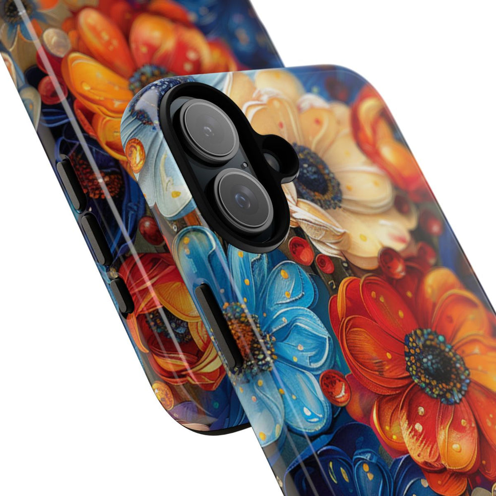 Levendig Abstract Bloemenpatroon
