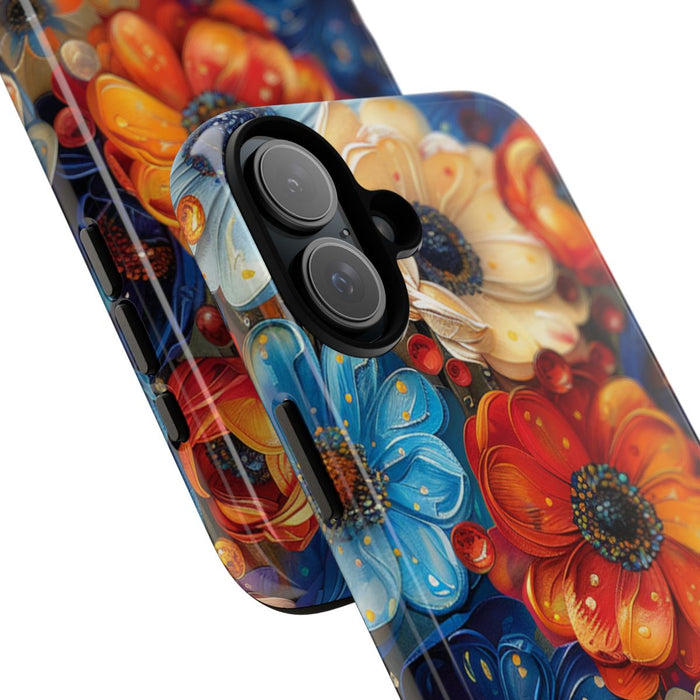 Levendig Abstract Bloemenpatroon
