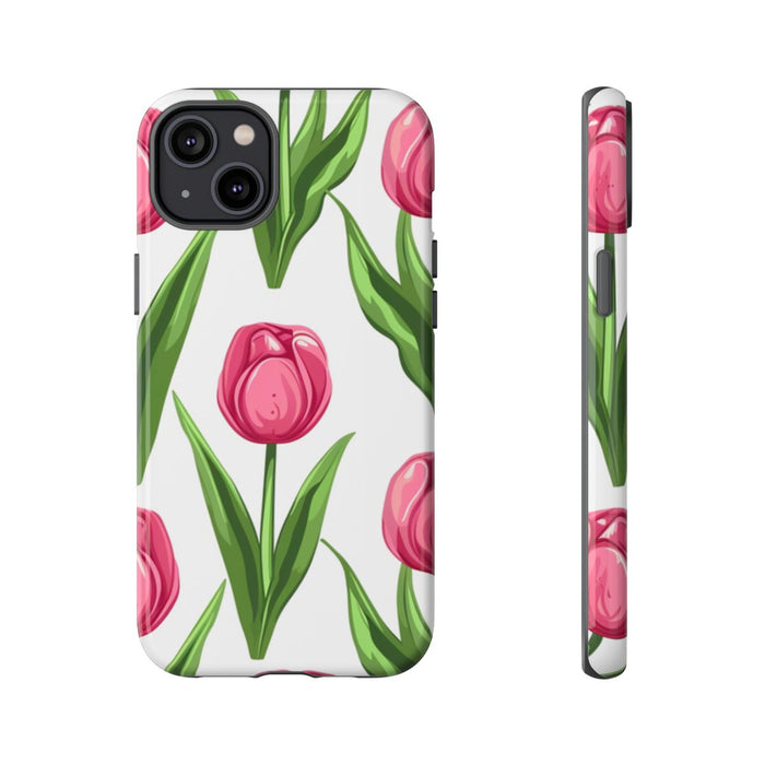 Roze Tulp Bloemenpatroon