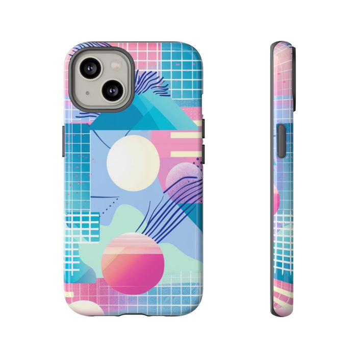 Abstract Geometrisch Patroon in Pasteltinten