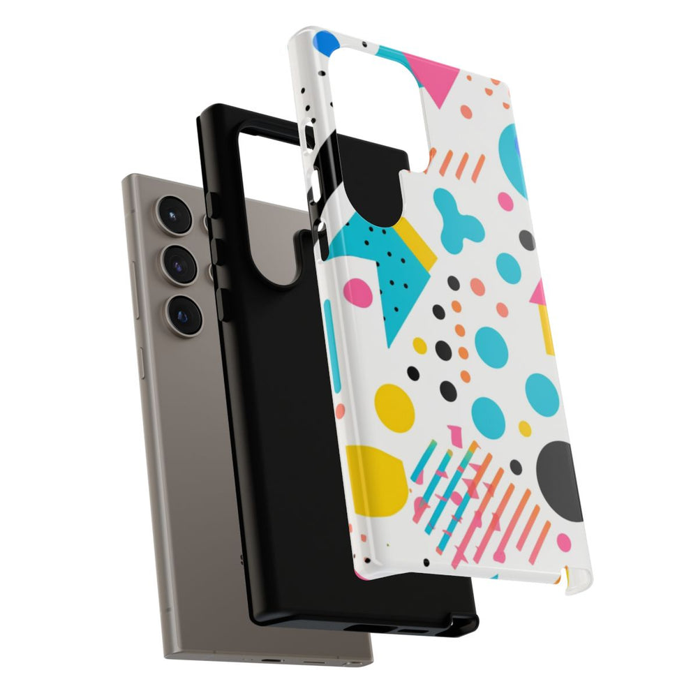 Kleurrijk Memphis Stijl Geometrisch Patroon