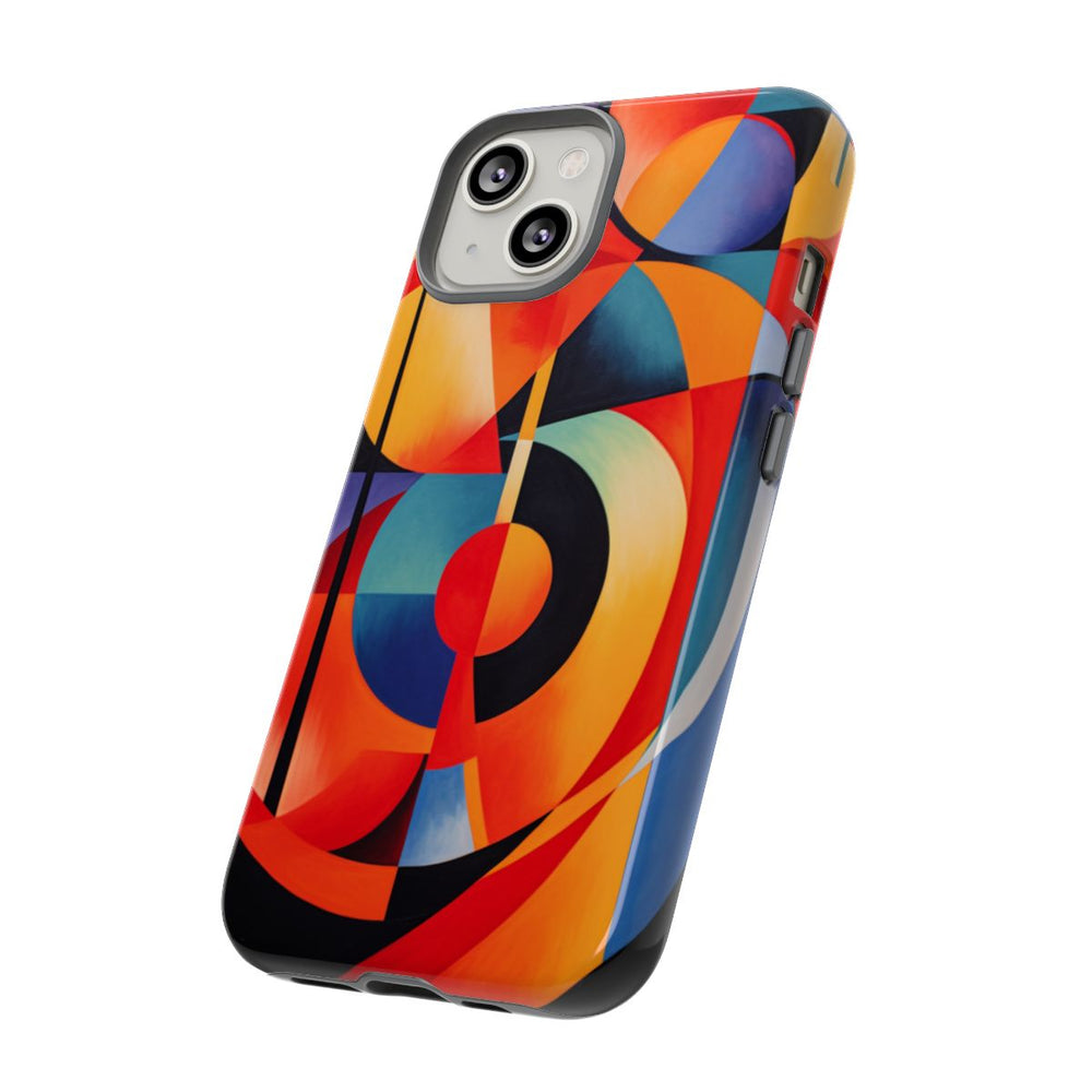 Vrolijke Geometrische Abstracte Kunst