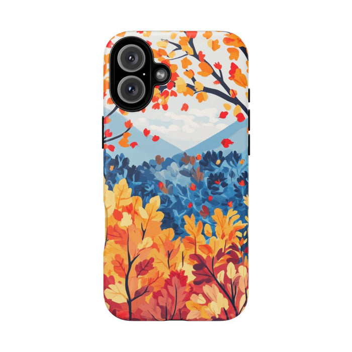 Kleurrijke Herfstbomen en Bladertooi