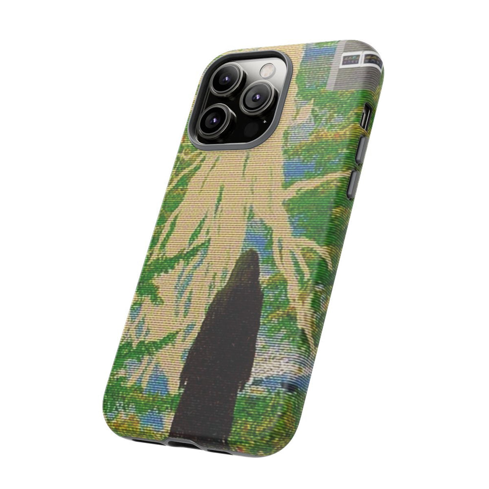 Boslandschap met Geheime Gestalte en Boomwortels