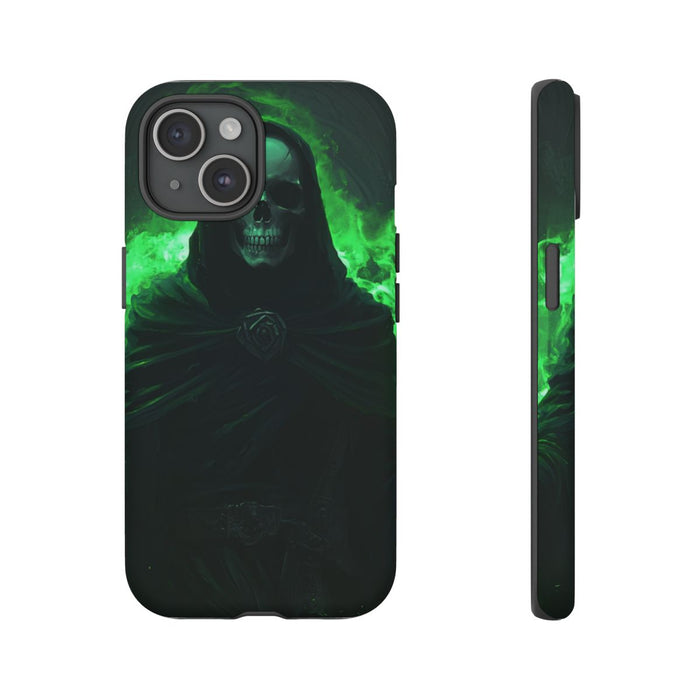 Donkere Skeletmagiër met Groene Magie