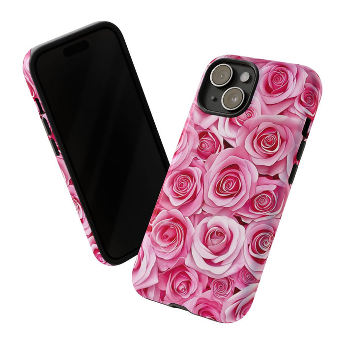Roze Rozenpatroon