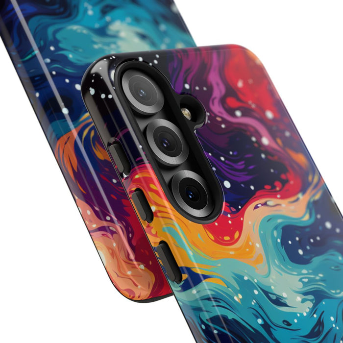 Kleurrijk Abstract Galaxy Patroon