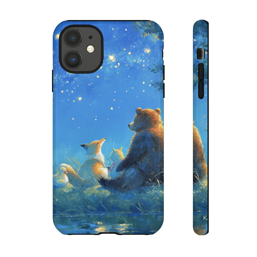 Beer, Vos en Eend Onder Sterrenhemel