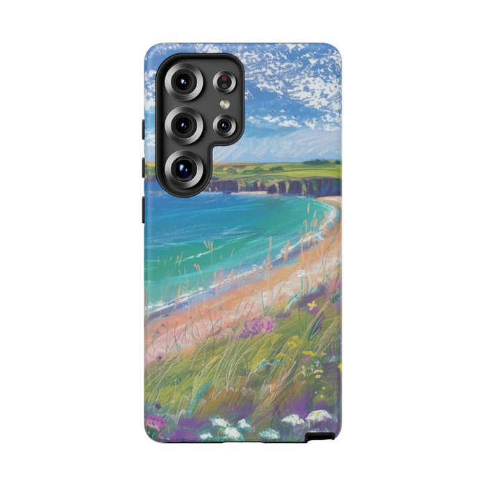 Kustbloemen en Strandlandschap