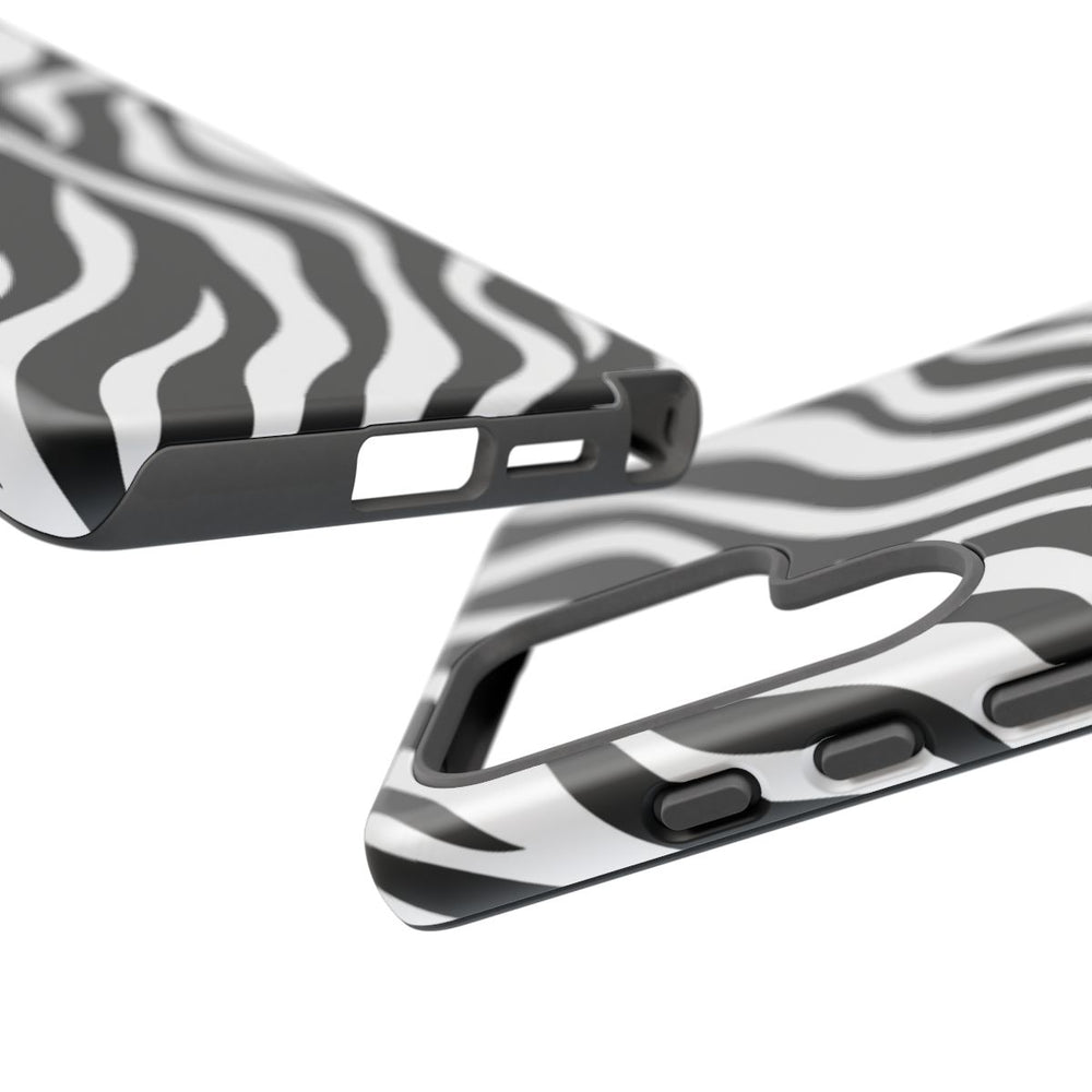 Zwart-Wit Zebra Strepenpatroon