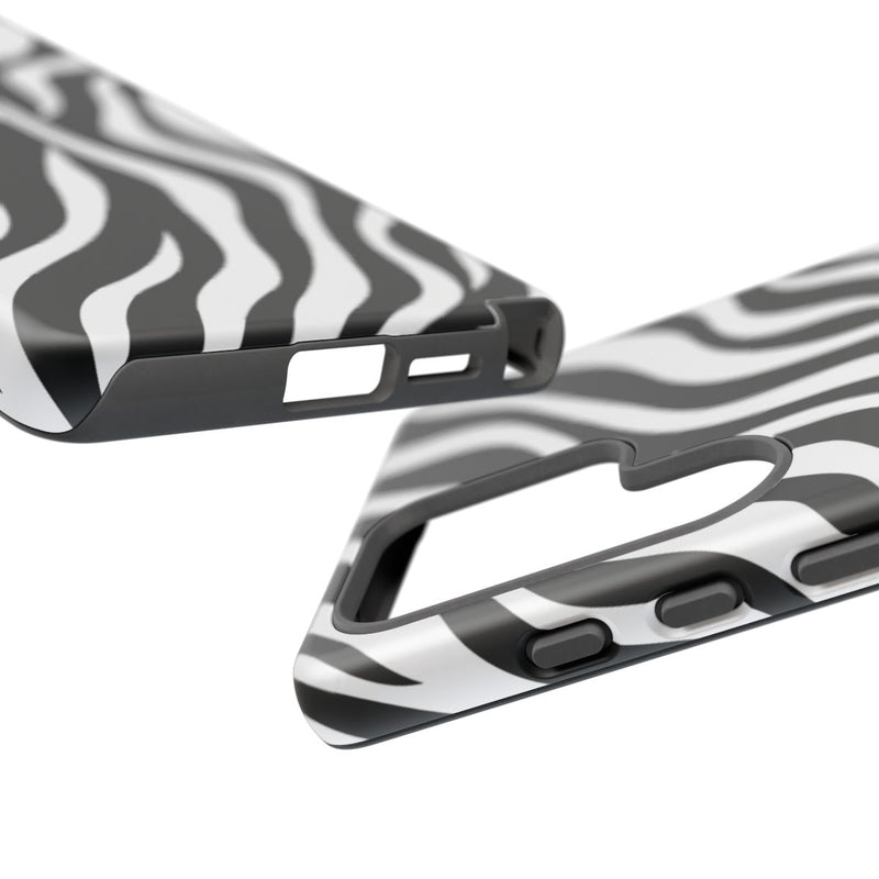 Zwart-Wit Zebra Strepenpatroon
