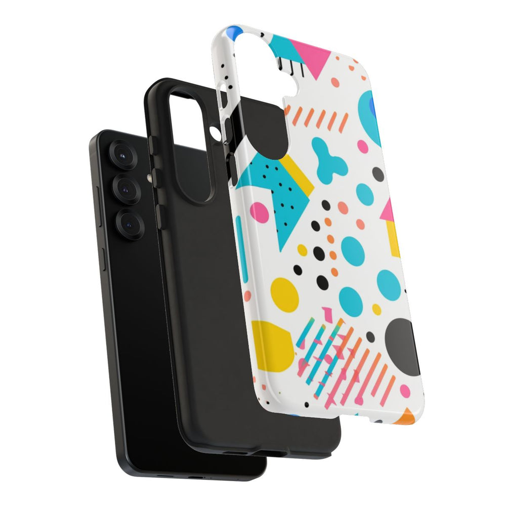 Kleurrijk Memphis Stijl Geometrisch Patroon