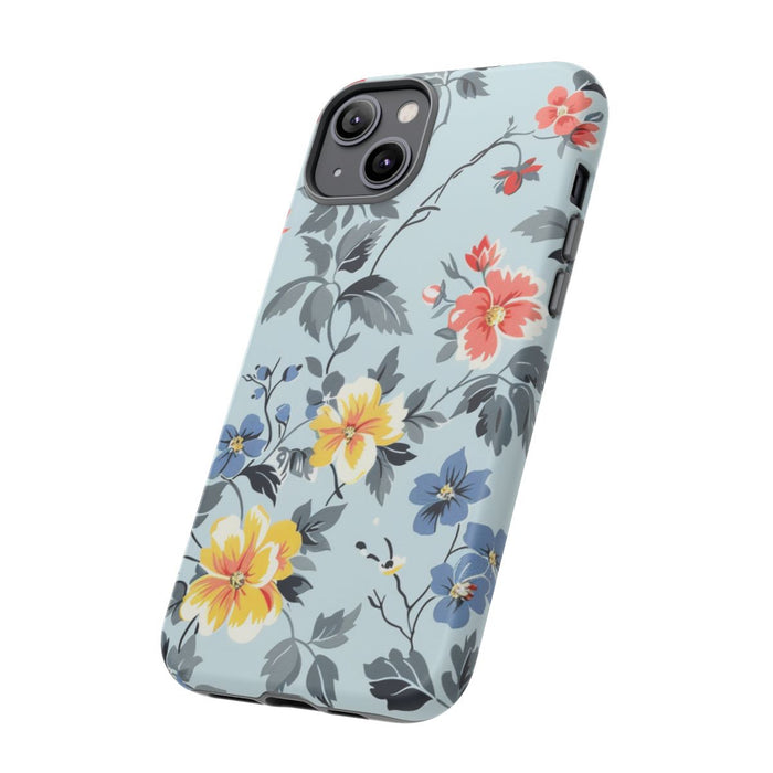 Vintage Bloemenpatroon in Pasteltinten